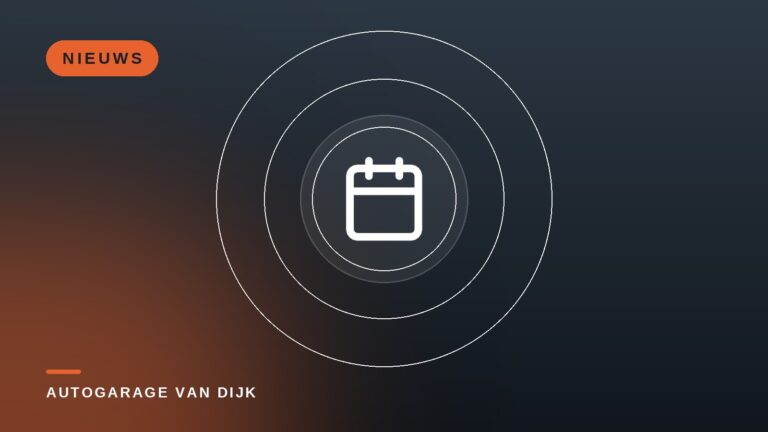 Uitgebreide openingstijden — Autogarage Van Dijk